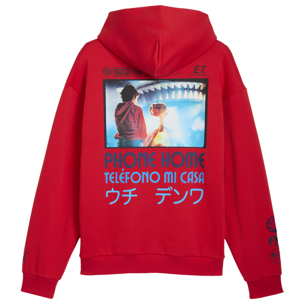 PUMA Hoops X E.T. Hoodie - Men's - For All Time Red/Multi - Image 7