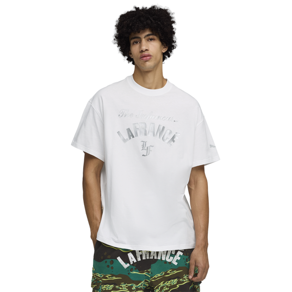 PUMA LaFrance Supply T-Shirt III - Men's - White/Black
