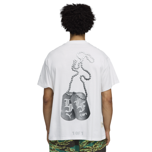 PUMA LaFrance Supply T-Shirt III - Men's - White/Black - Image 2