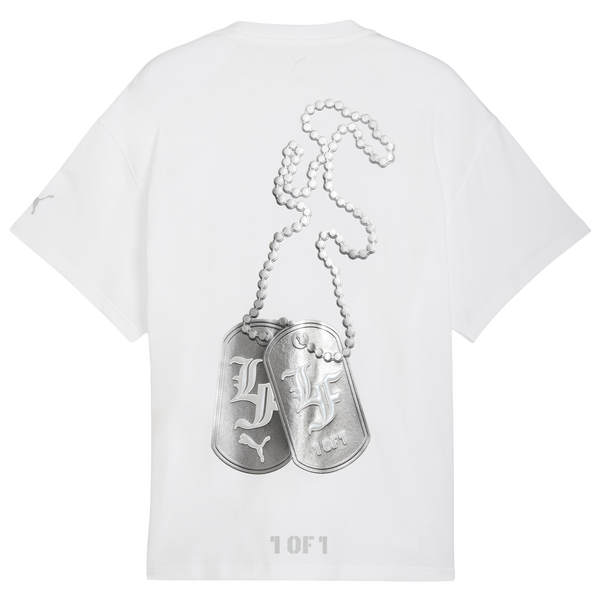 PUMA LaFrance Supply T-Shirt III - Men's - White/Black - Image 5