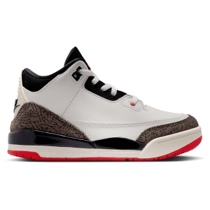 Jordan Retro 3 - Boys' Preschool - White/Black/Tan