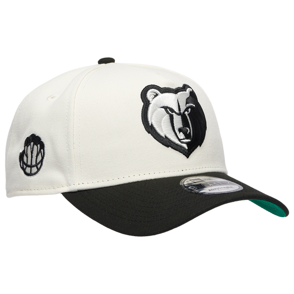 New Era Grizzlies Team 9FORTY A-Frame Chrome Cap - Men's - Chrome/Black - Image 3