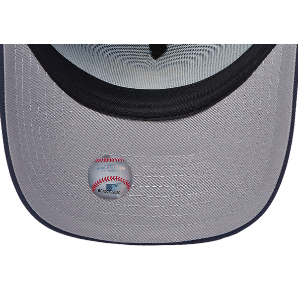 New Era Rangers 9Forty A-Frame Cap - Adult - Navy/Blue/Gold - Image 5