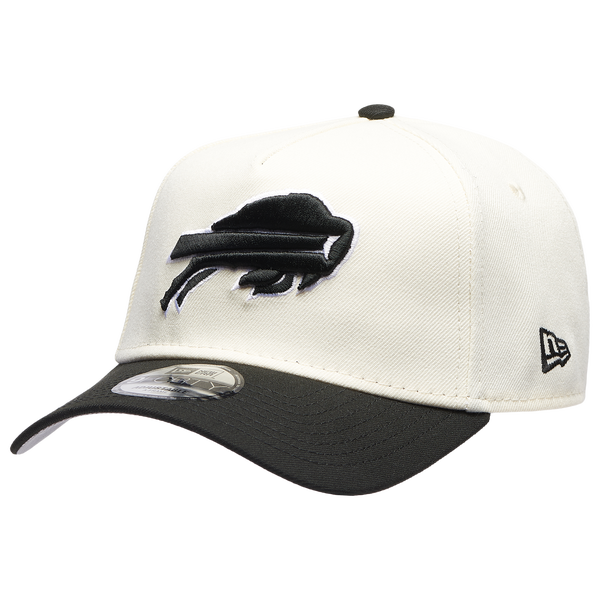New Era Bills 9FORTY A-Frame Cap - Men's - White/Black