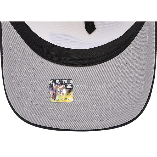 New Era Bills 9FORTY A-Frame Cap - Men's - White/Black - Image 5