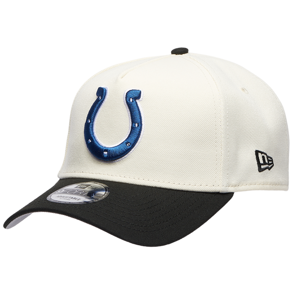 New Era Colts 9FORTY A-Frame Cap - Men's - White/Black
