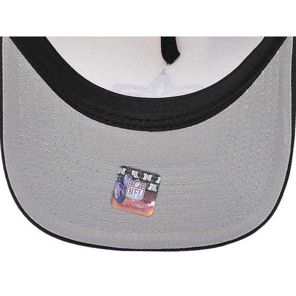 New Era Saints 9FORTY A-Frame Cap - Men's - White/Black - Image 5