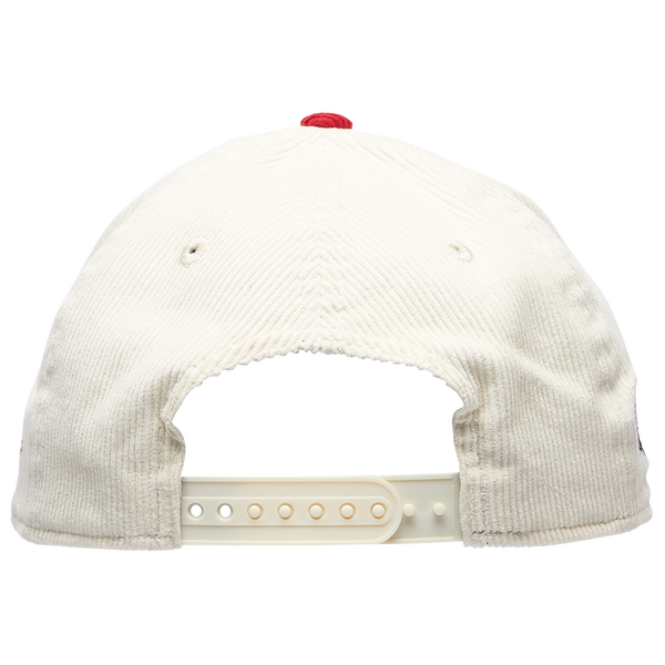 New Era Cardinals 940 A Frame Cordory Cap - Adult - White/Red - Image 4
