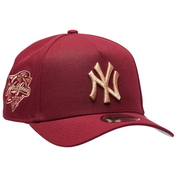 New Era Yankees 940 A Frame Cap - Adult - Red - Image 3