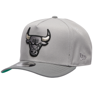 New Era Bulls 950AF Wolf Retro Cap - Adult - Gray/Gray