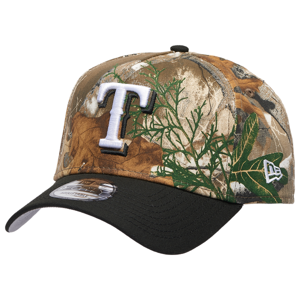 New Era Rangers 940 A-Frame RealTree Cap - Adult - Camo/Black
