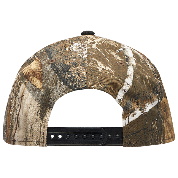 New Era Orioles 940 A-Frame RealTree Cap - Adult - Camo/Black - Image 4