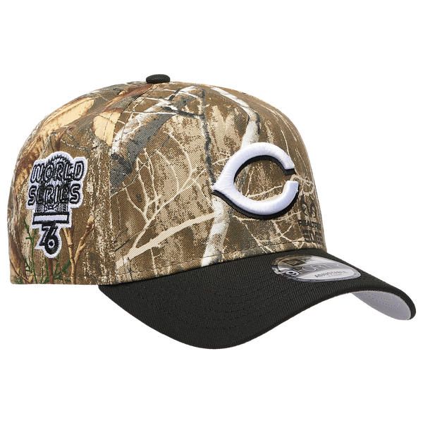 New Era Reds 940 A-Frame Snow RealTree Cap - Adult - Camo/Black - Image 3
