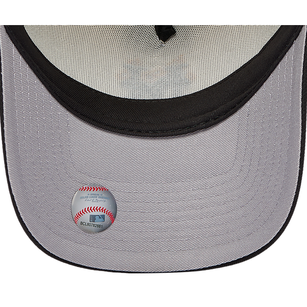 New Era MLB 940 A-Frame Flame Cap - Adult - Black/White - Image 5