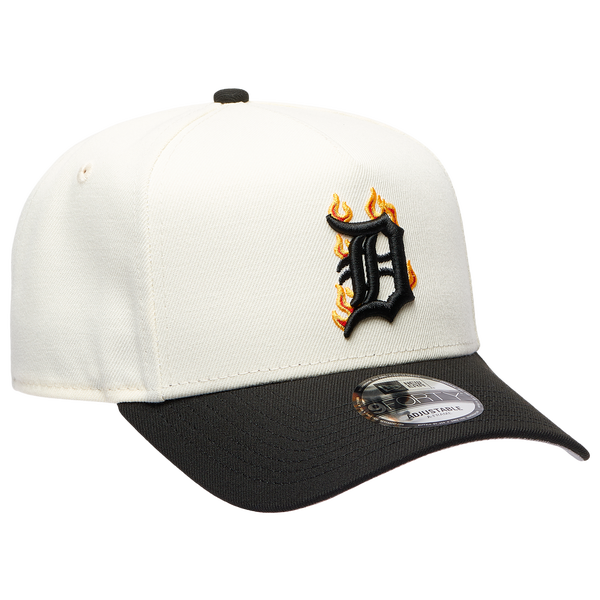 New Era MLB 940 A-Frame Flame Cap - Adult - Black/White - Image 3