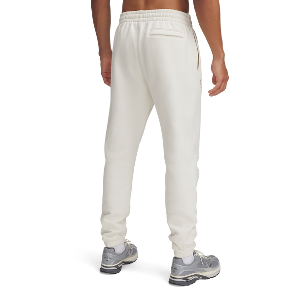 Under Armour Essential Fleece Joggers - Men's - Stone/Stone - Image 2