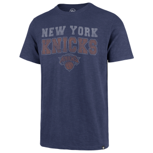 47 Brand Knicks Stadium Wave Scrum T-Shirt - Men's - Bleacher Blue