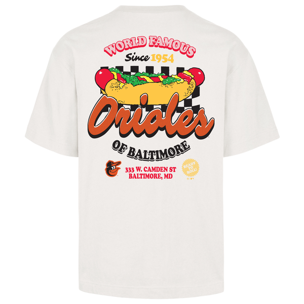 47 Brand MLB Hotdog Short Sleeve T-Shirt - Men's - White - Image 2