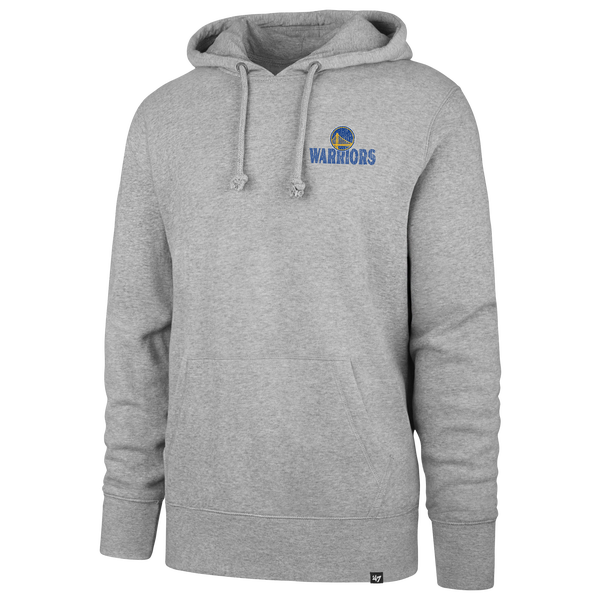 47 Brand Warriors Arcitext Headline Hoodie - Men's - Slate Gray