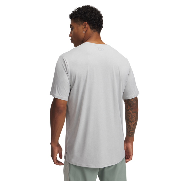 Under Armour Vanish Energy Short Sleeve T-Shirt - Men's - Mod Grey/Light Heather - Image 2