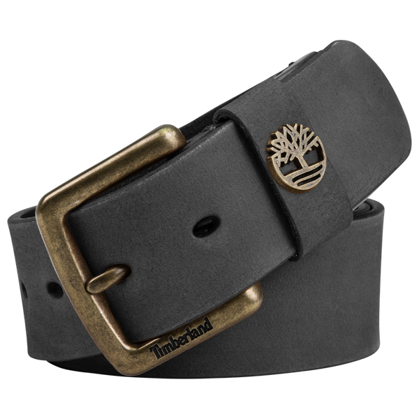 Timberland Cut-to-Fit Leather Belt - Adult - Black/Black