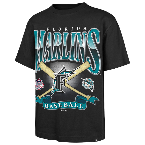 47 Brand MLB Town Foundation Short Sleeve T-Shirt - Men's - Black