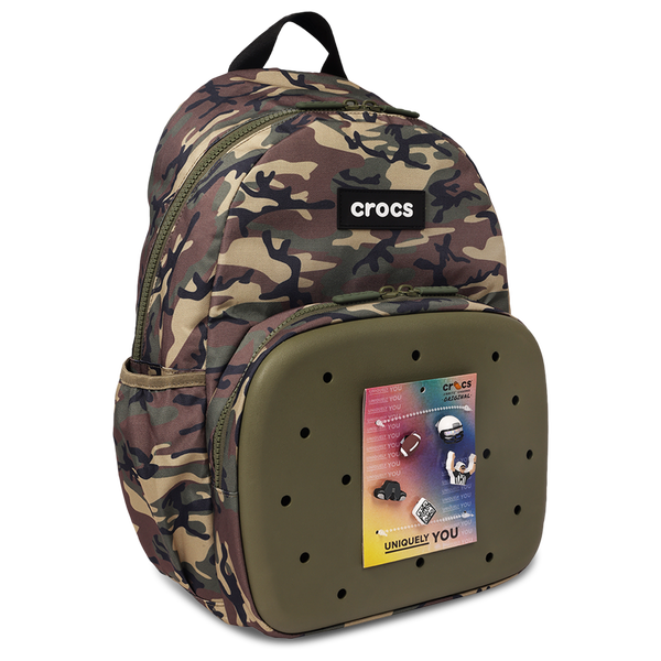 Crocs Back to School Backpack with EVA Front Pocket - Adult - Camo - Image 3