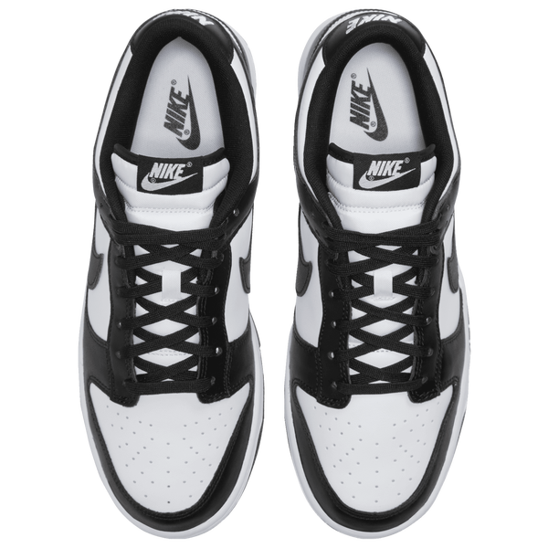 Nike Dunk Low Retro - Men's - White/White/Black - Image 4