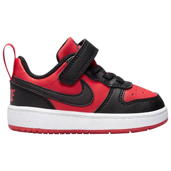 Nike Court Borough Low Recraft - Boys' Toddler - White/Black/Red