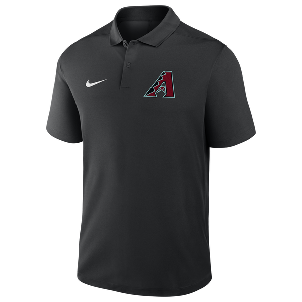 Nike Diamondbacks Victory Polo - Men's - Black - Image 2