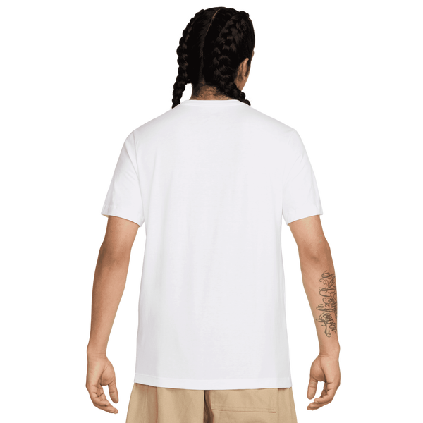 Nike Dallas Short Sleeve Crew T-Shirt - Men's - White/Cosmic Clay - Image 2