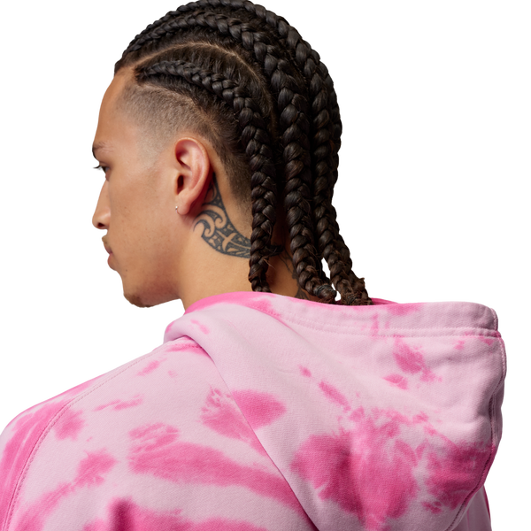 Jordan Brooklyn Festival TD Fleece Pull Over - Men's - Pale Ivory/Iced Carmine/Pinksicle - Image 3
