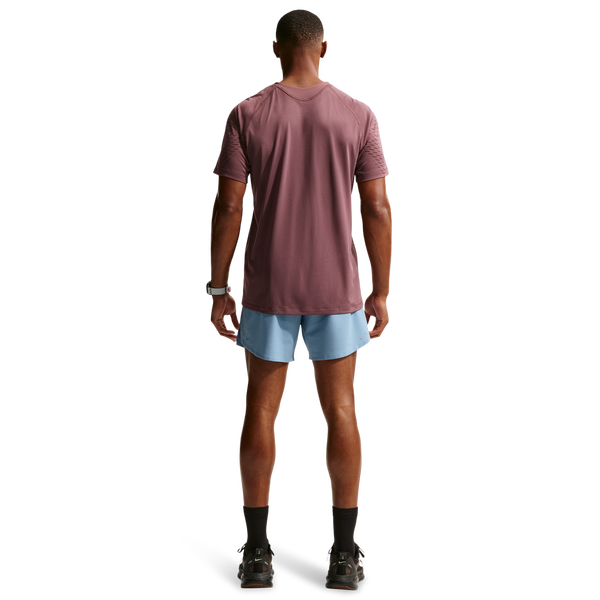 Nike Dri-FIT Stride 2in1 7" Shorts - Men's - Reflective Silver/Work Blue - Image 4