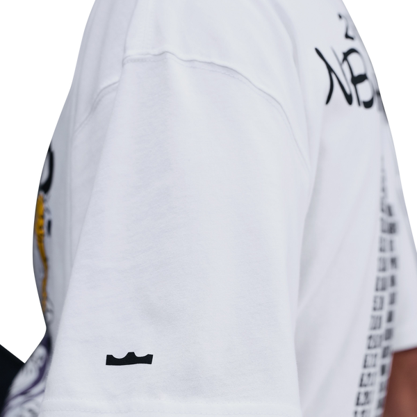 Nike Lebron M90 T-Shirt - Men's - Black/White - Image 3