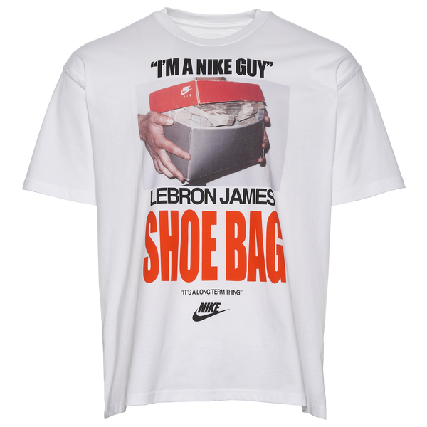 Nike LeBron James M90 T-shirt - Men's - White/Multi