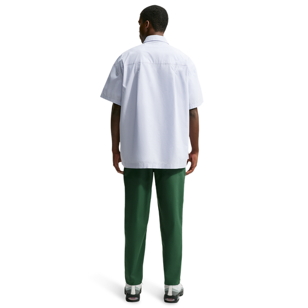 Nike Club Woven Tapered Pants - Men's - White/Fir - Image 4