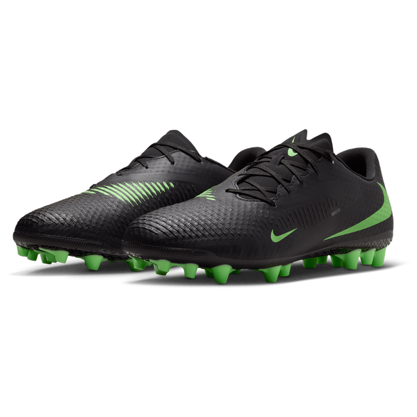 Nike Phantom 6 Low Acad Ag - Men's - Black/Illusion Green/Black - Image 6