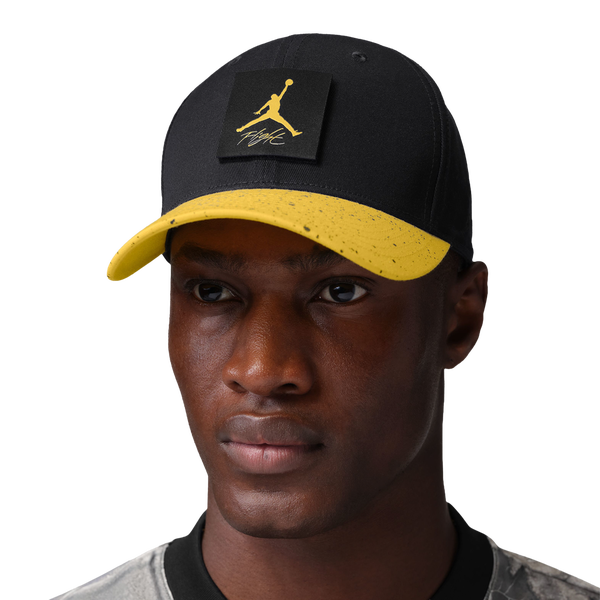 Jordan Rise Tour Cap - Adult - Black/Tour Yellow