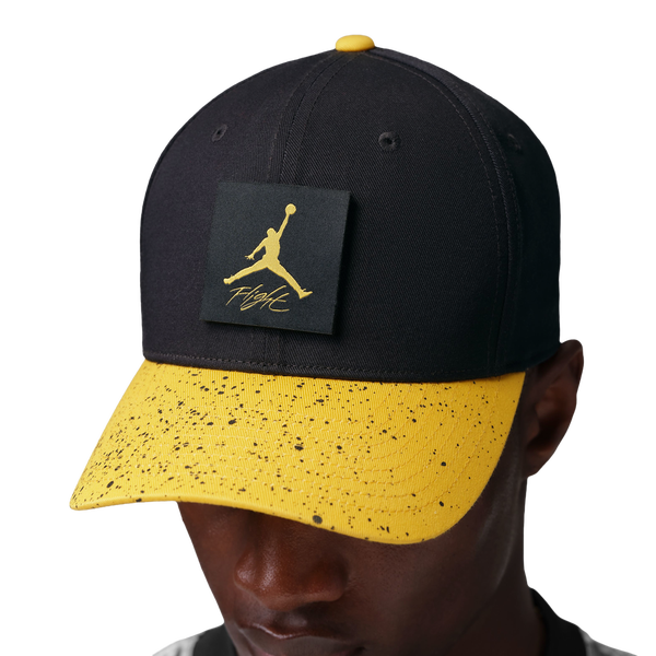 Jordan Rise Tour Cap - Adult - Black/Tour Yellow - Image 4