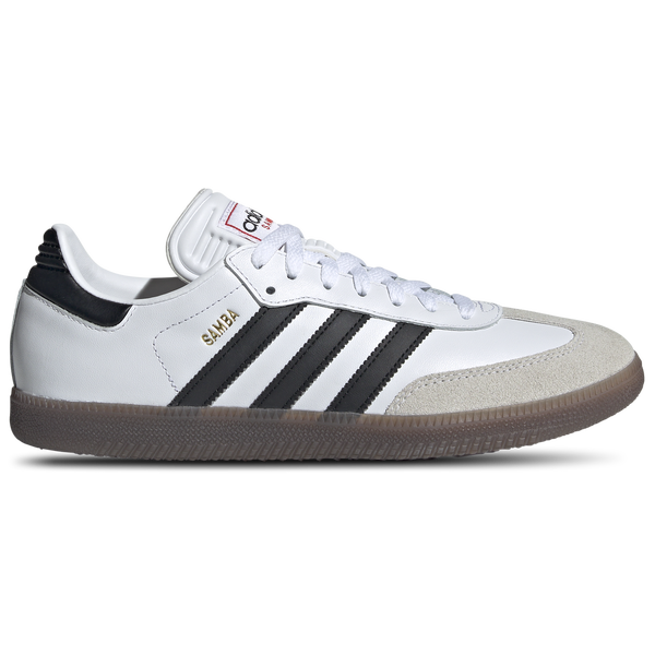 adidas Originals Samba - Men's - White/Black/Vivid Red - Image 2