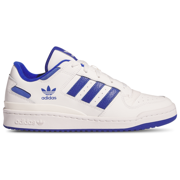 adidas Originals Forum Low CL - Men's - White/Team Royal Blue/White - Image 2