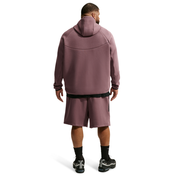 Nike Tech Fleece Shorts - Men's - Black/Tattoo - Image 7