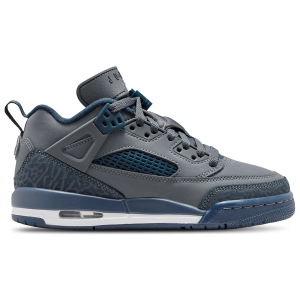 Jordan Spizike Low - Boys' Grade School - Flint/University Blue/White