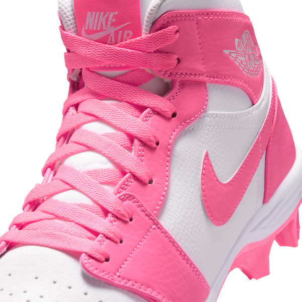 Jordan 1 Mid TD - Men's - Digital Pink/White - Image 7