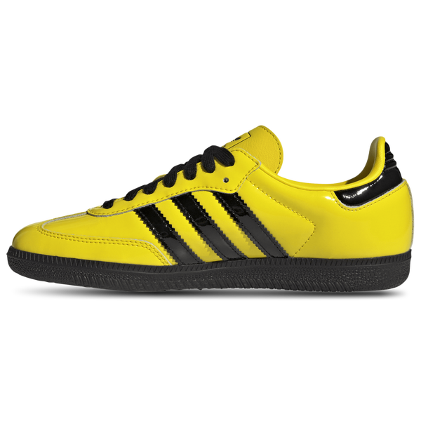 adidas Originals Samba OG - Women's - Yellow/Silver Metallic/Black - Image 2