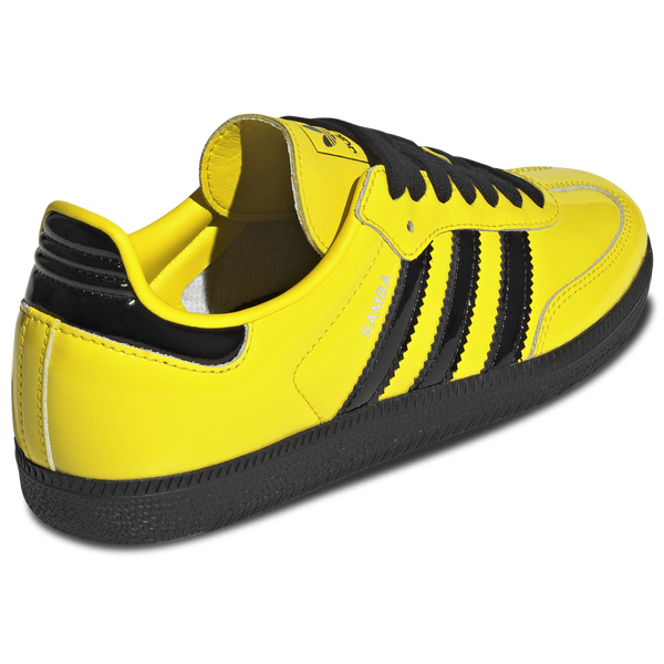 adidas Originals Samba OG - Women's - Yellow/Silver Metallic/Black - Image 3