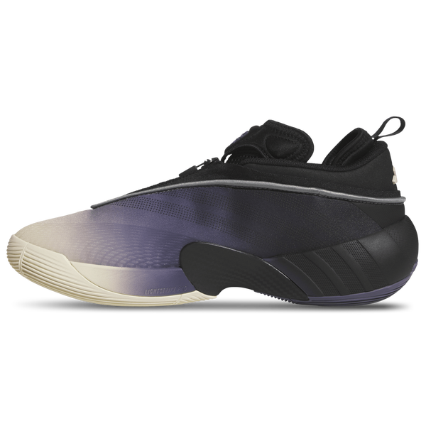 adidas D.O.N. Issue 7 - Men's - Core Black/Preloved Violet/Warm Vanilla - Image 2