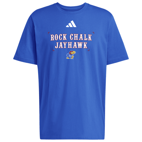 adidas NCAA SLGN Short Sleeve T-Shirt - Men's - Royal