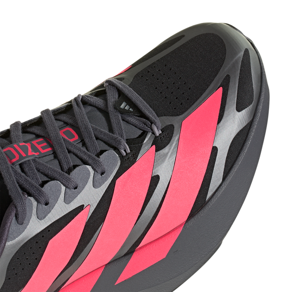 adidas Adizero Evo SL Exo - Men's - Core Black/Solar Turbo/Iron Metallic - Image 7