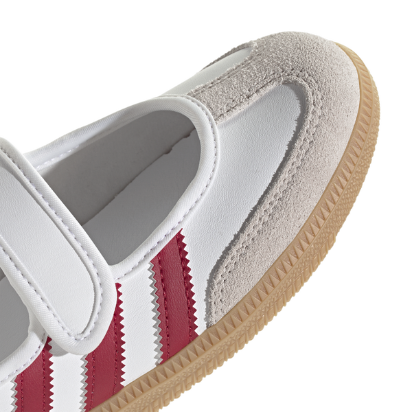 adidas Originals Samba Mary Jane - Girls' Grade School - Gum/Team Victory Red/Footwear White - Image 7